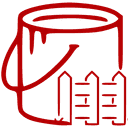 Для дерев'яних огорож