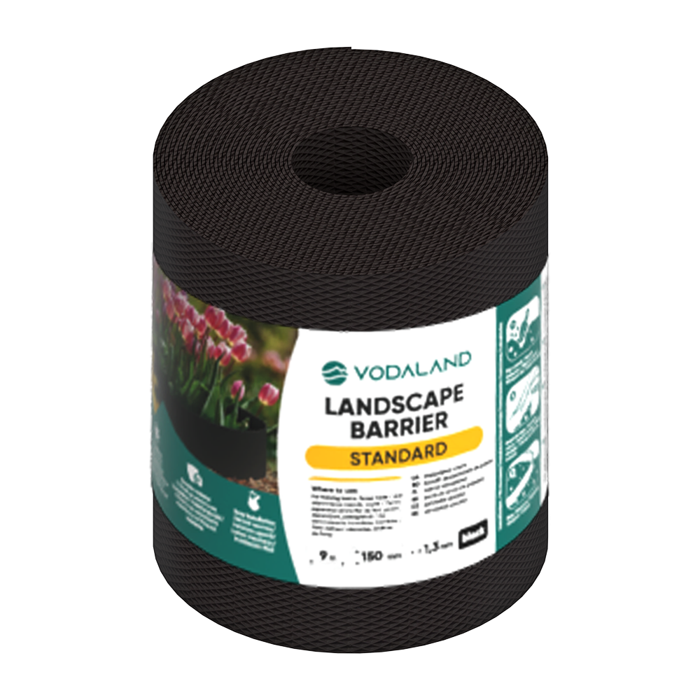 Смуга бордюрна пластикова H150 9м