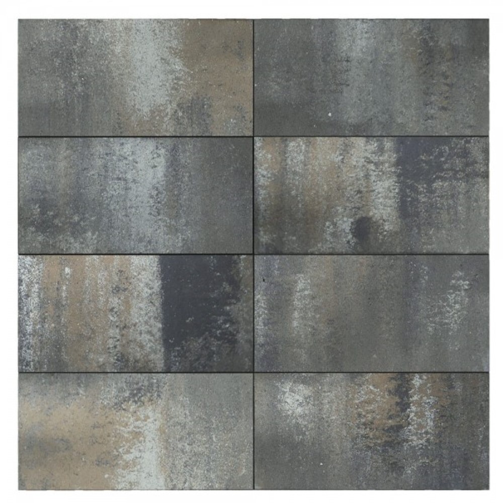 Тротуарна плитка неоліт 200х100, h-60мм, м2