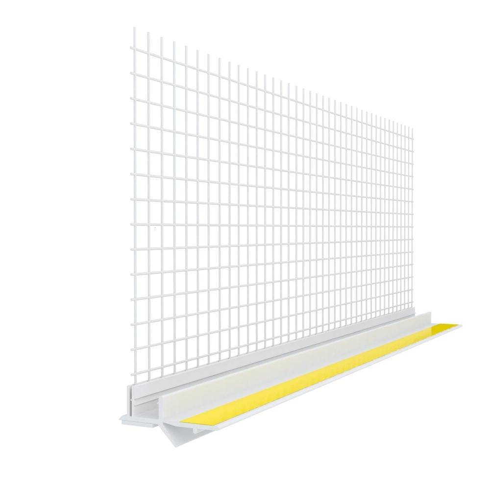 Привіконний профіль ПВХ з сіткою 6мм, 2,5м