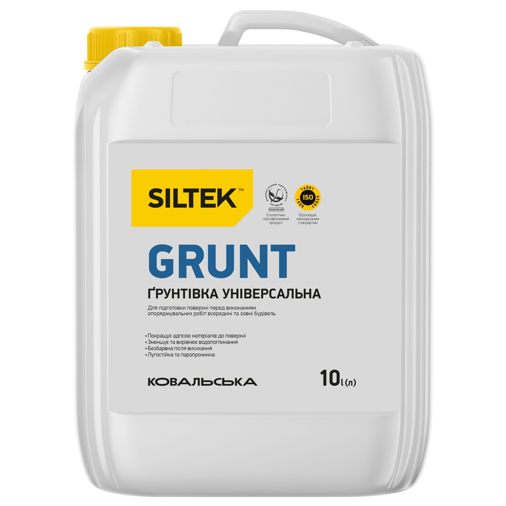 Ґрунтівка універсальна Siltek Grunt, 10л