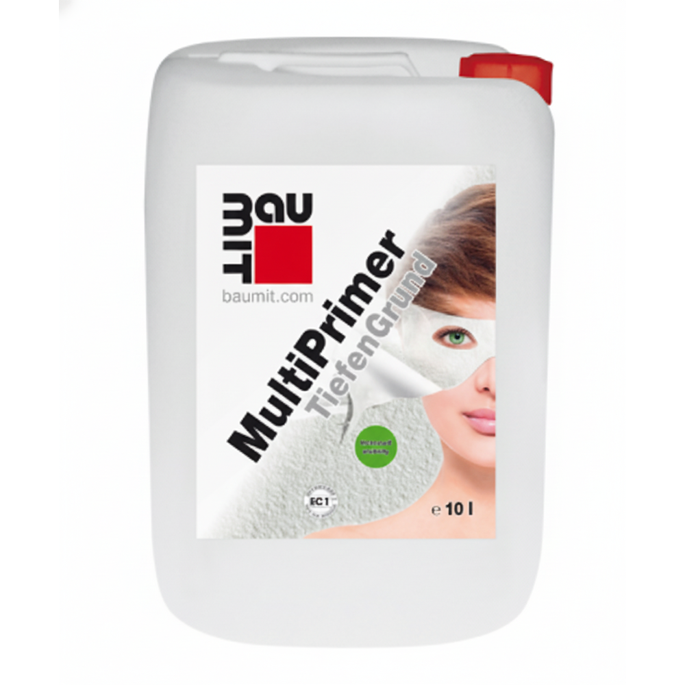 Baumit MultiPrimer - ґрунтовка закріплююча, глибокопроникна 10кг