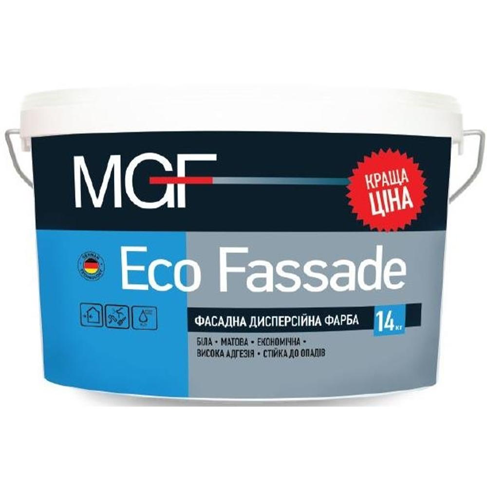 MGF Фарба фасадна Eco Fassade M690, 14 кг