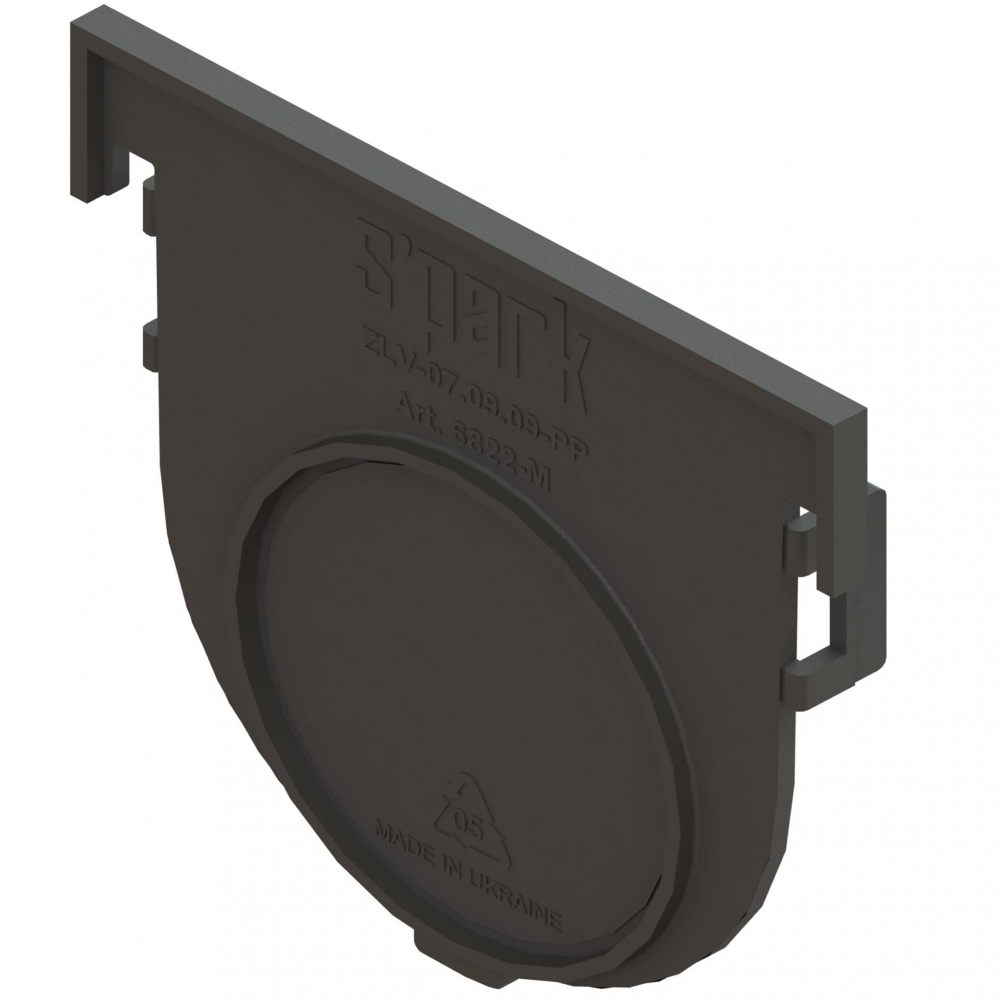 Заглушка для лотків Easy 1 пластикова