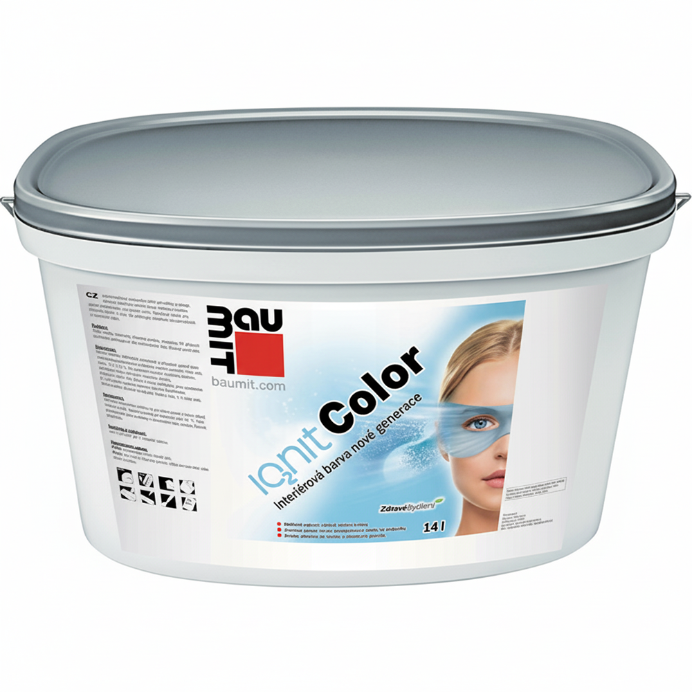 Baumit IonitColor - інтер'єрна іонізуюча фарба, 14 л