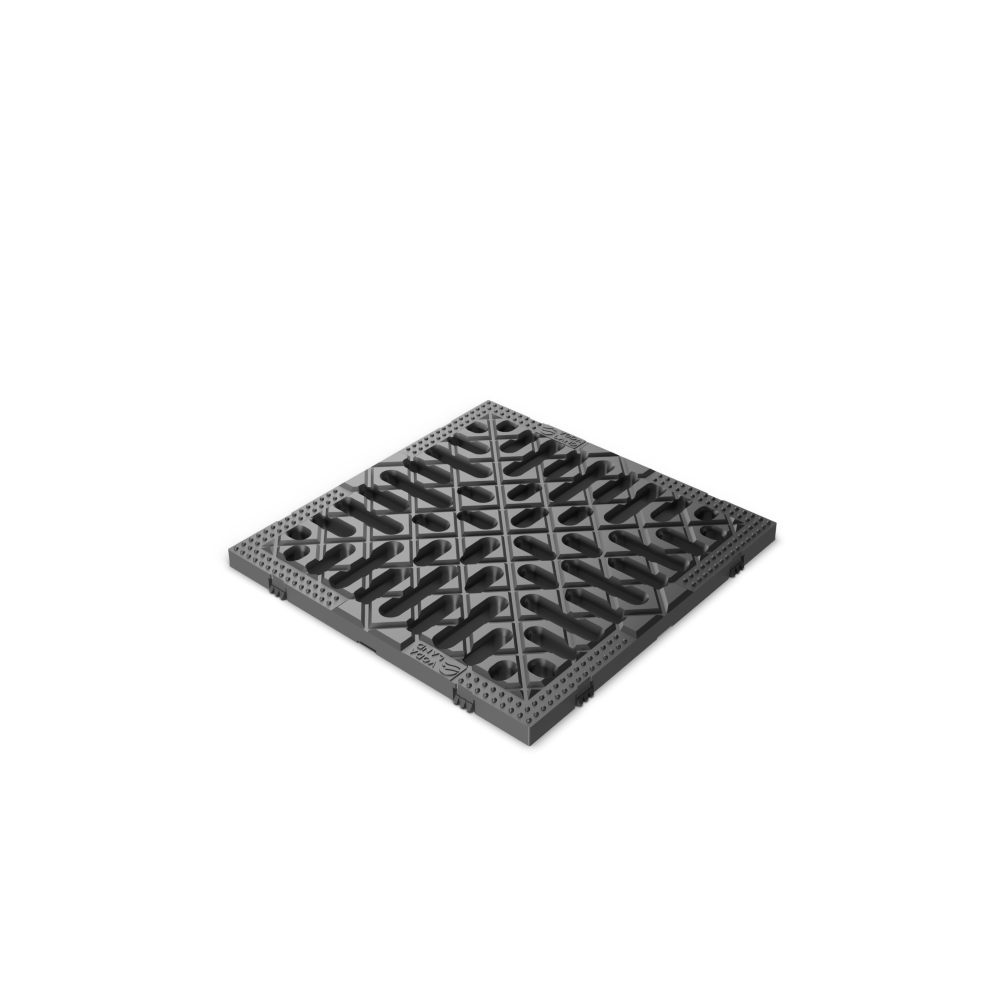 Решітка Easy 250х250 щілинна A15