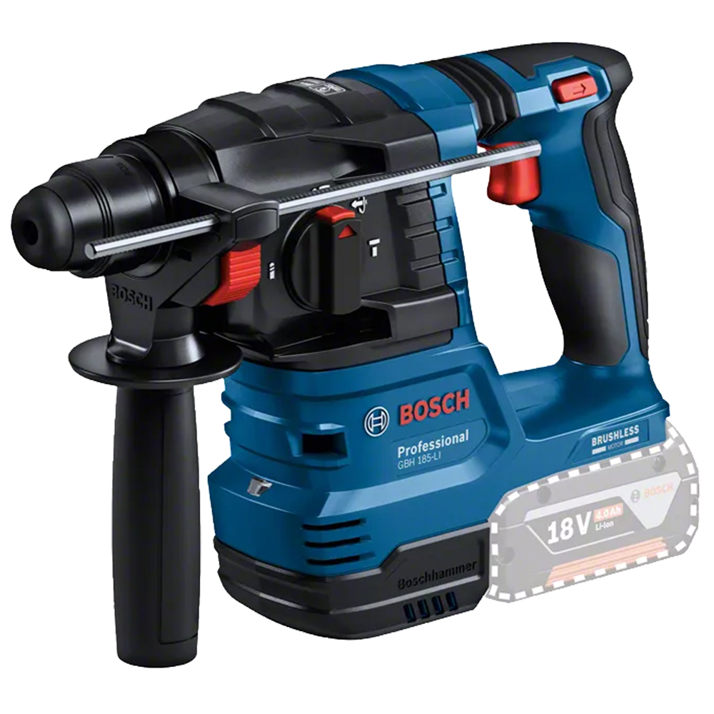 Перфоратор Li-Ion 18 В Bosch GBH 185-LI Solo in Carton