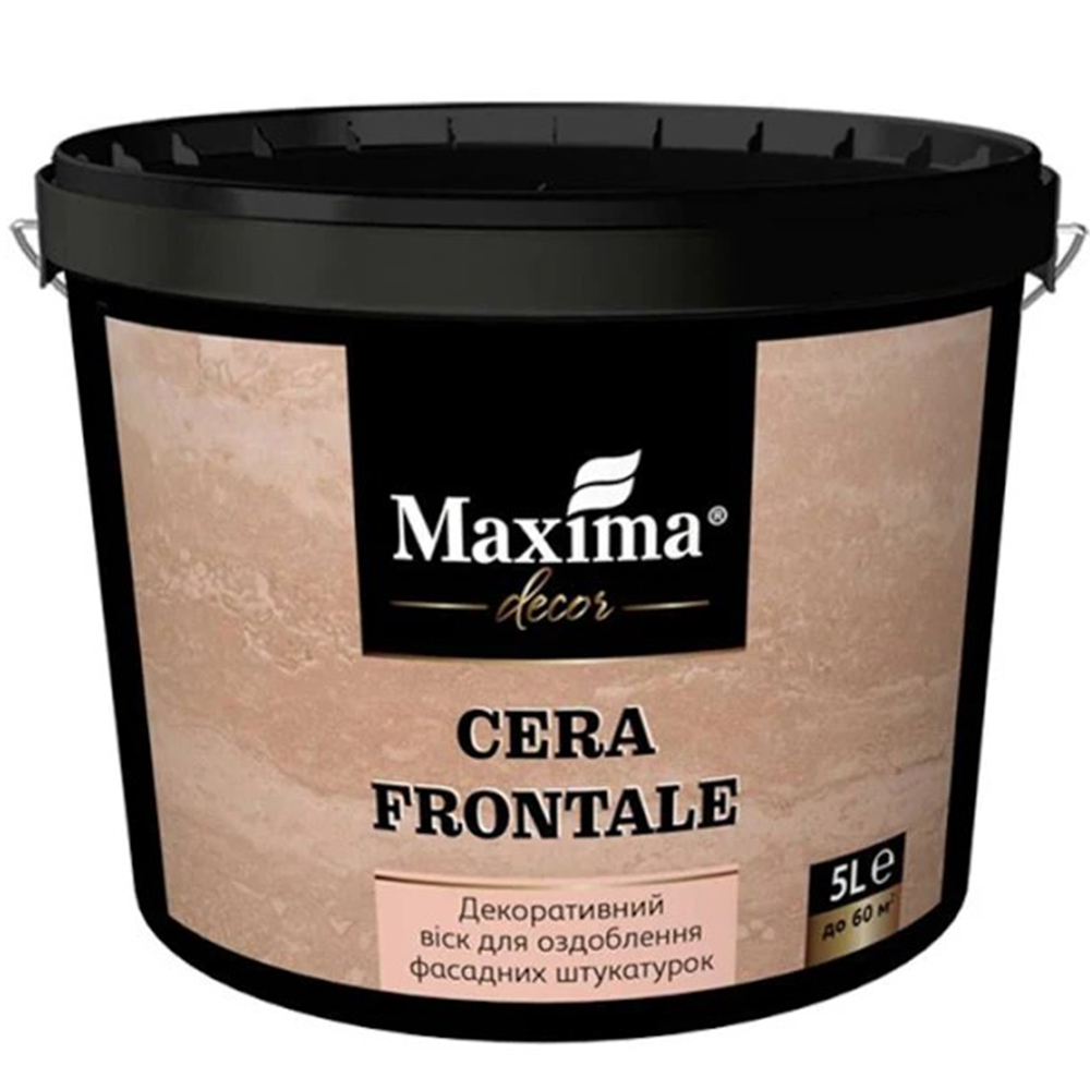 Декоративний віск для оздоблення фасадних штукатурок Cera Frontale Maxima, 5л