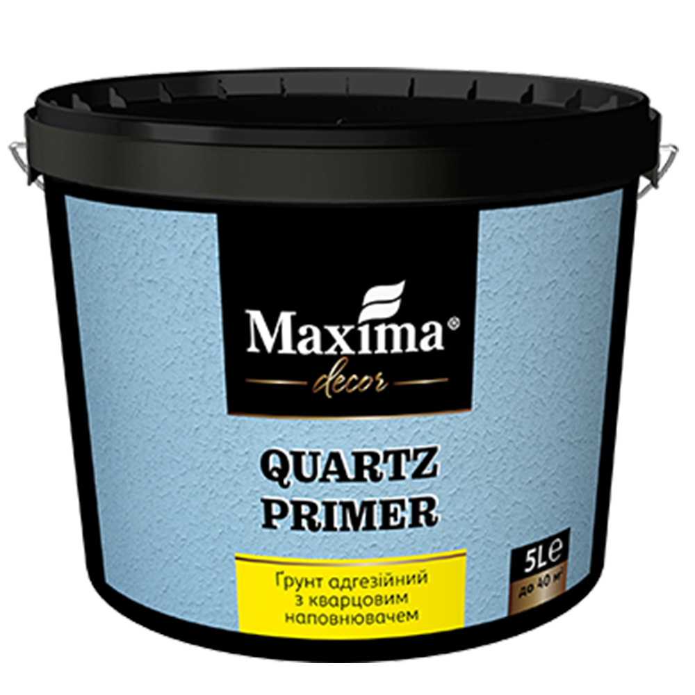 Грунт адгезійний з кварцовим наповнювачем Quartz Primer Maxima, 5л