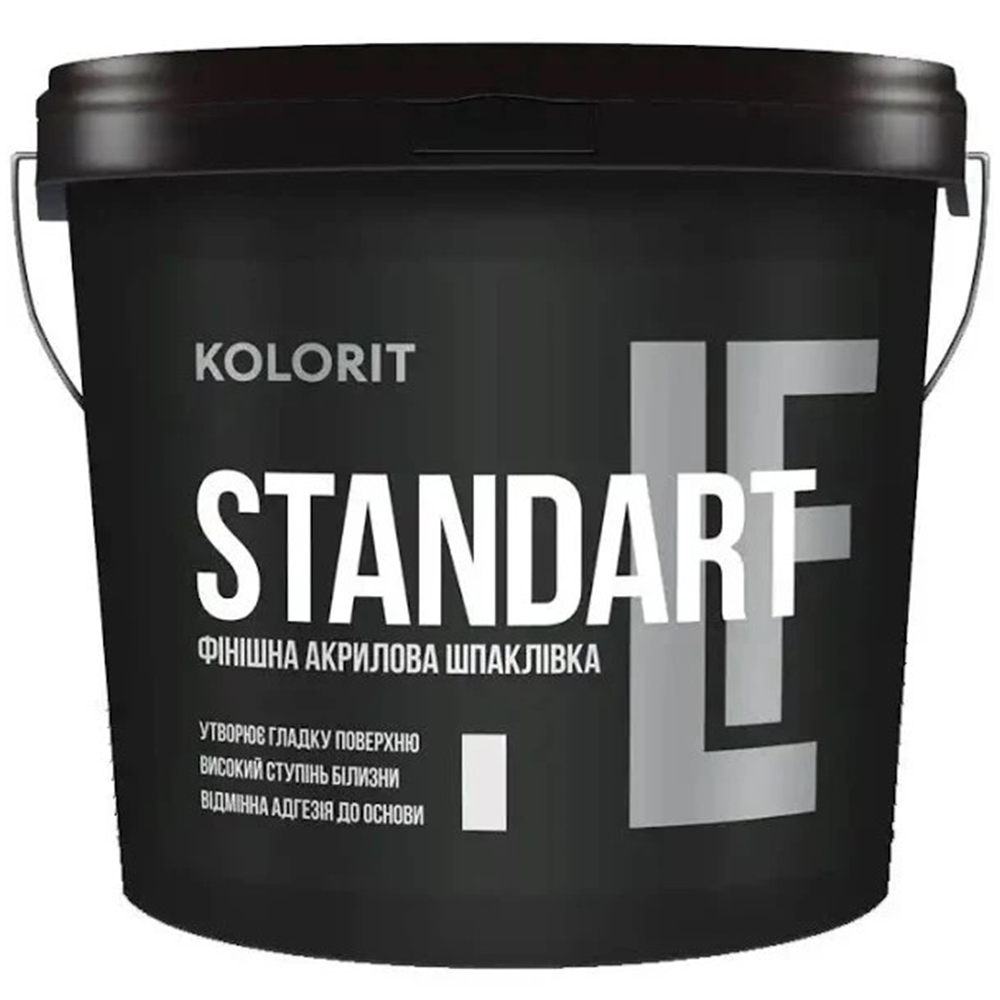 Фінішна акрилова шпаклівка Standart LF, 17кг