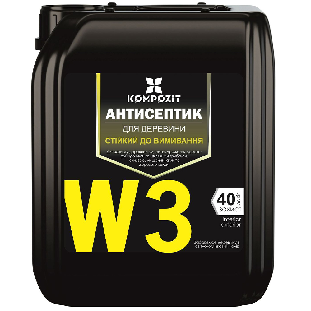W3 Антисептик стійкий до миття, 5 л