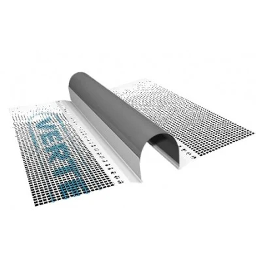 Профіль ПВХ дилатаційний прямий з сіткою 2м