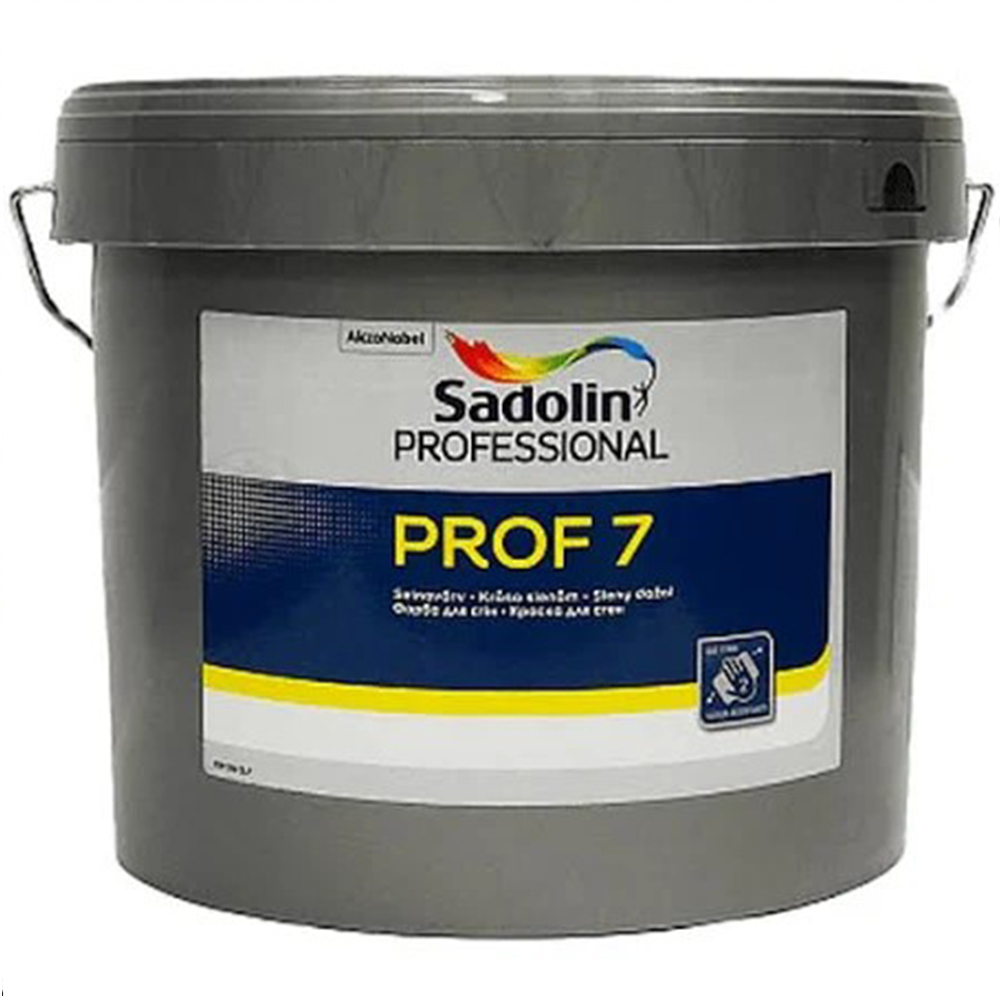 Матова латексна фарба PROF 7 WO Sadolin, 10л