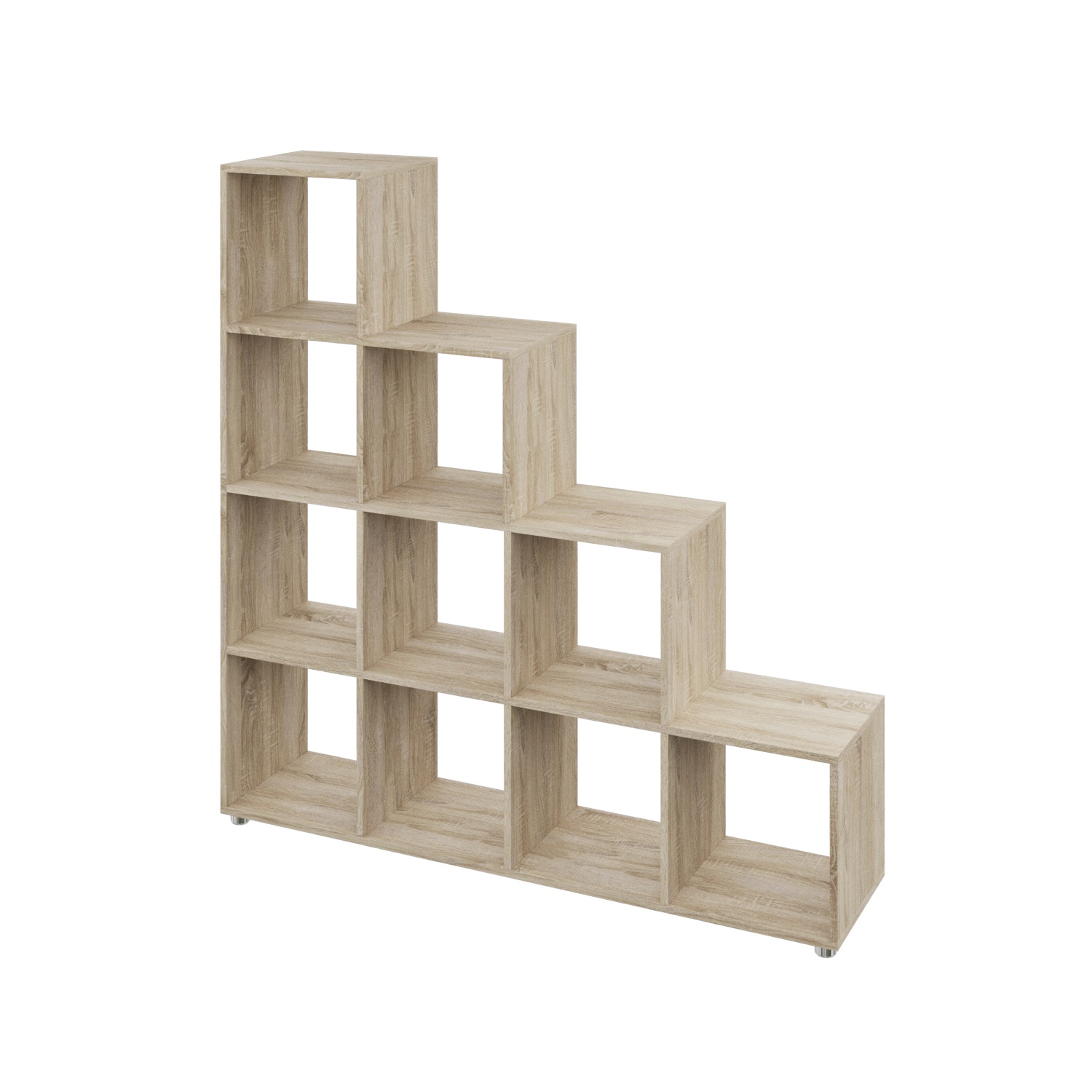 Стелаж настінно-підлоговий модульний MEBLIBUD KUB 10 секції