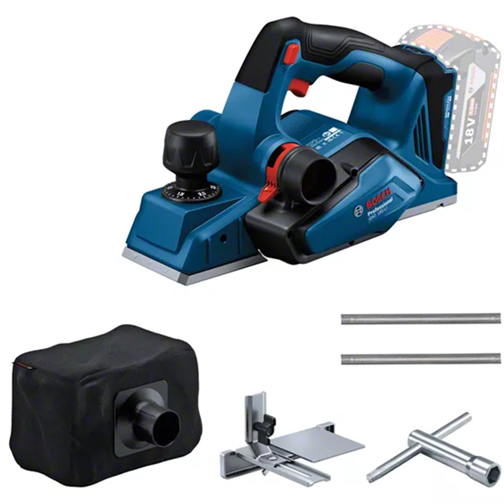 Рубанок Li-ion 18 В Bosch GHO 185-LI