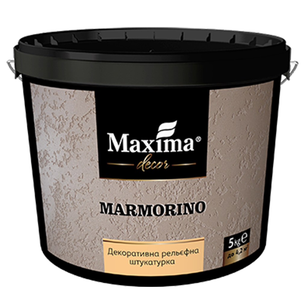Декоративна рельєфна штукатурка Marmorino Maxima, 15кг