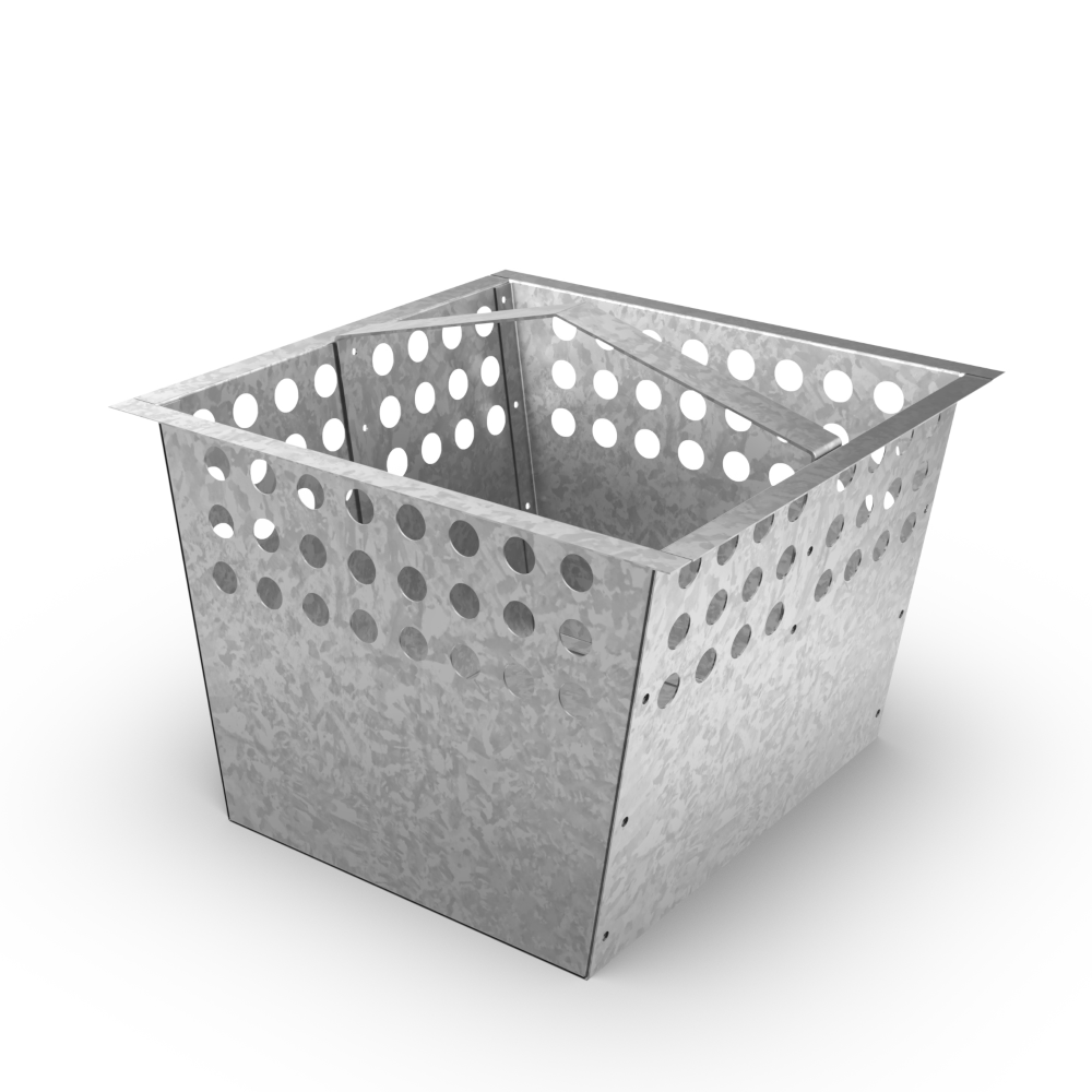 Корзина універсальна для дощоприймача DN400 оцинкована сталь