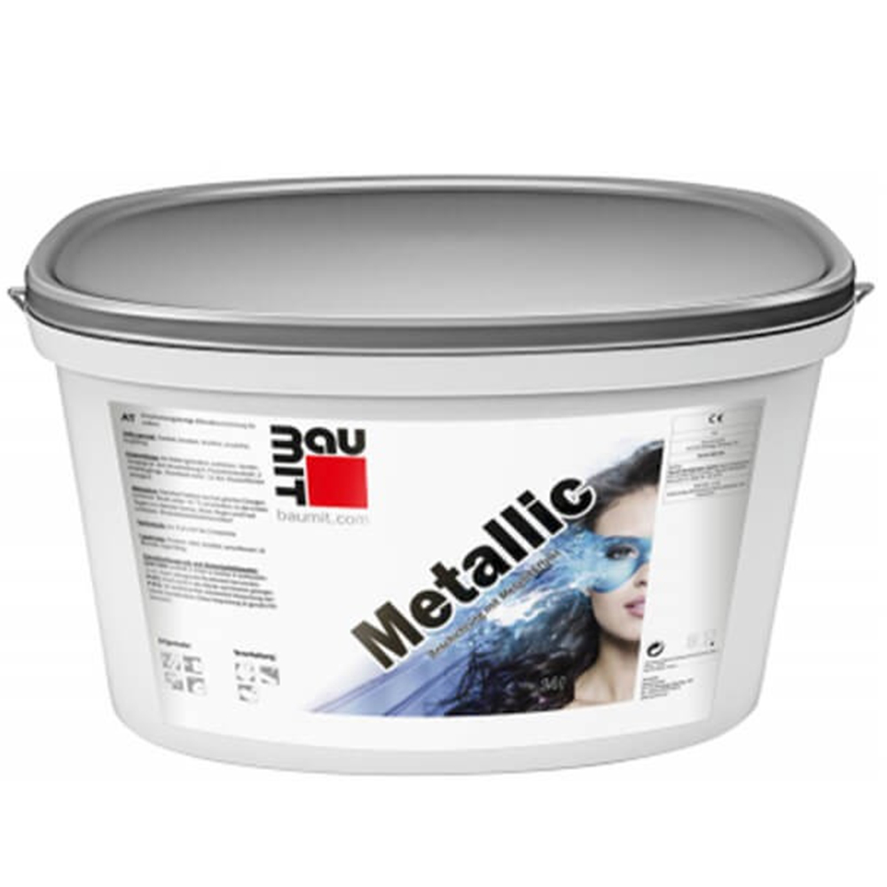 Baumit Metallic дисперсионная краска с эффектом "металлик"  15кг