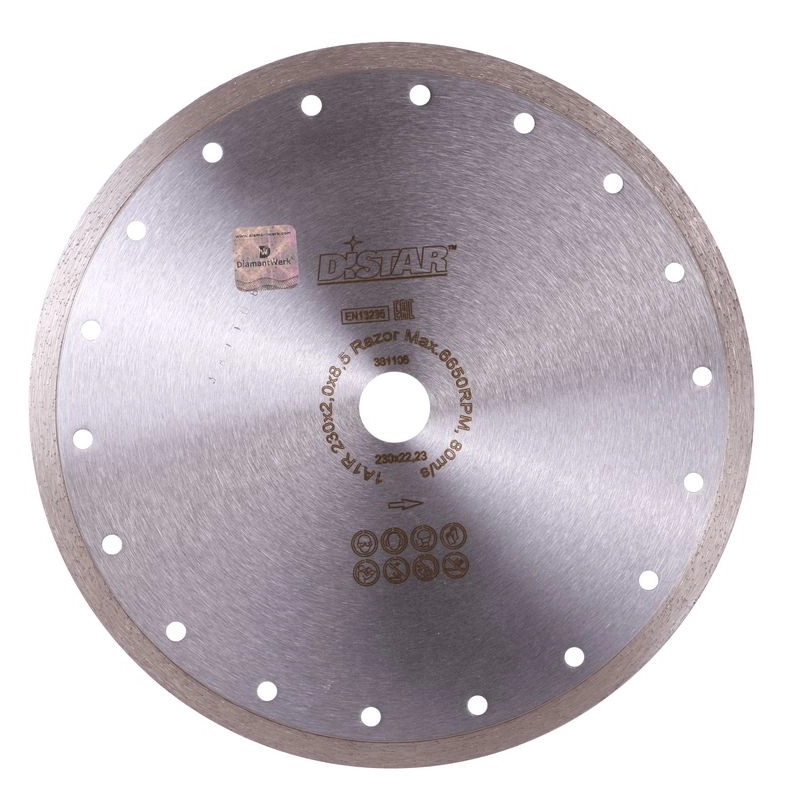 Круг алмазний вiдрiзний 1A1R 230x2,0x10x22,23 Razor