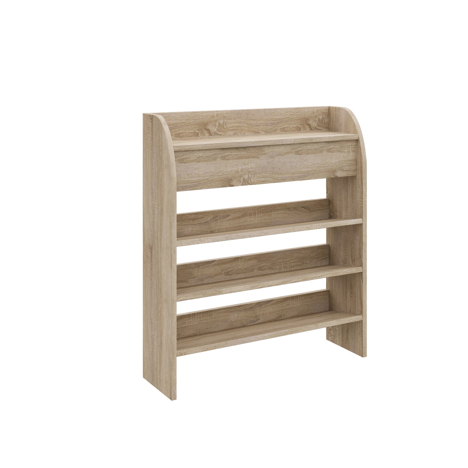 Тумба для взуття підлогова MEBLIBUD LAURA відкрита 70х20х80см