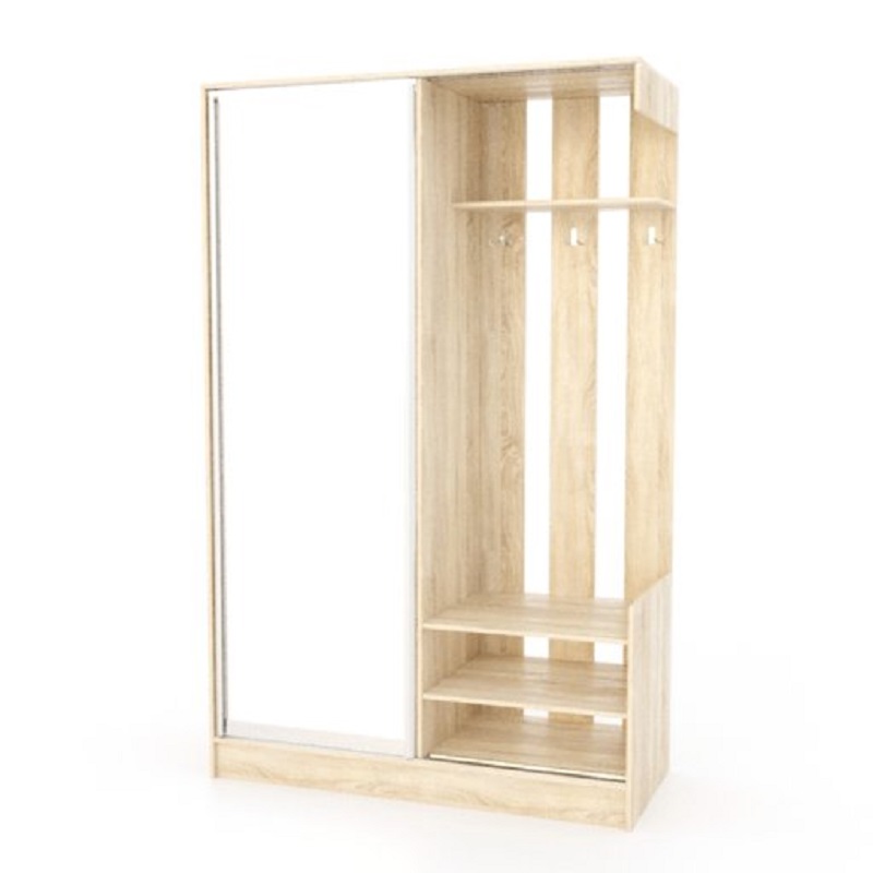 Передпокій підлоговий MEBLIBUD ARIF з дзеркалом 110х45х210см