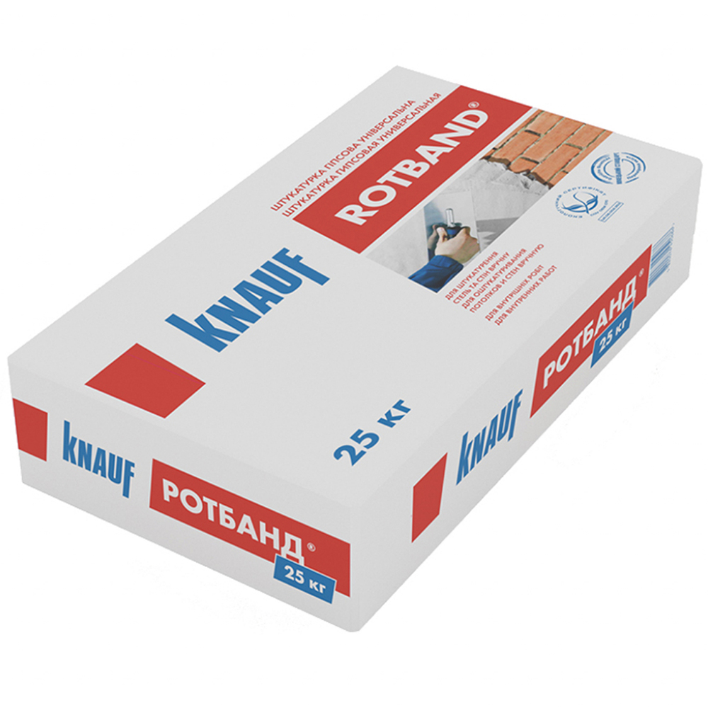 Штукатурка гіпсова універсальна Knauf Ротбанд 30кг, шт