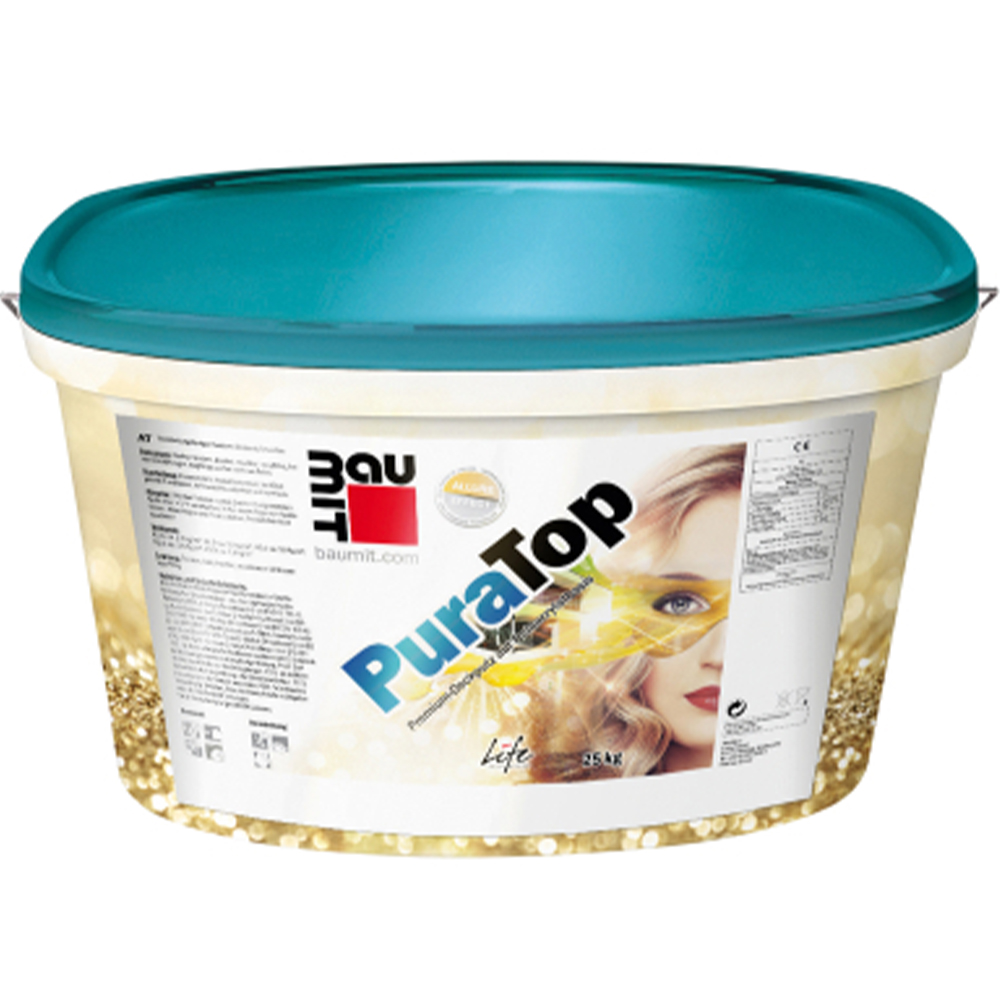Baumit PuraTop акрилова штукатурка 1.5К, 2.0К, 3.0К "баранчик", 25кг
