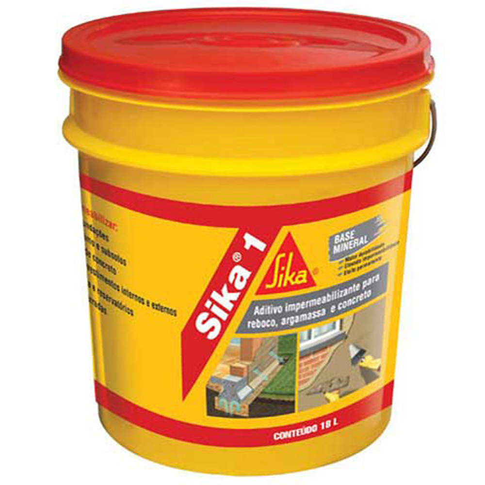 Sika-1 гидрофобизирующа добавка для розчинів, 5 кг