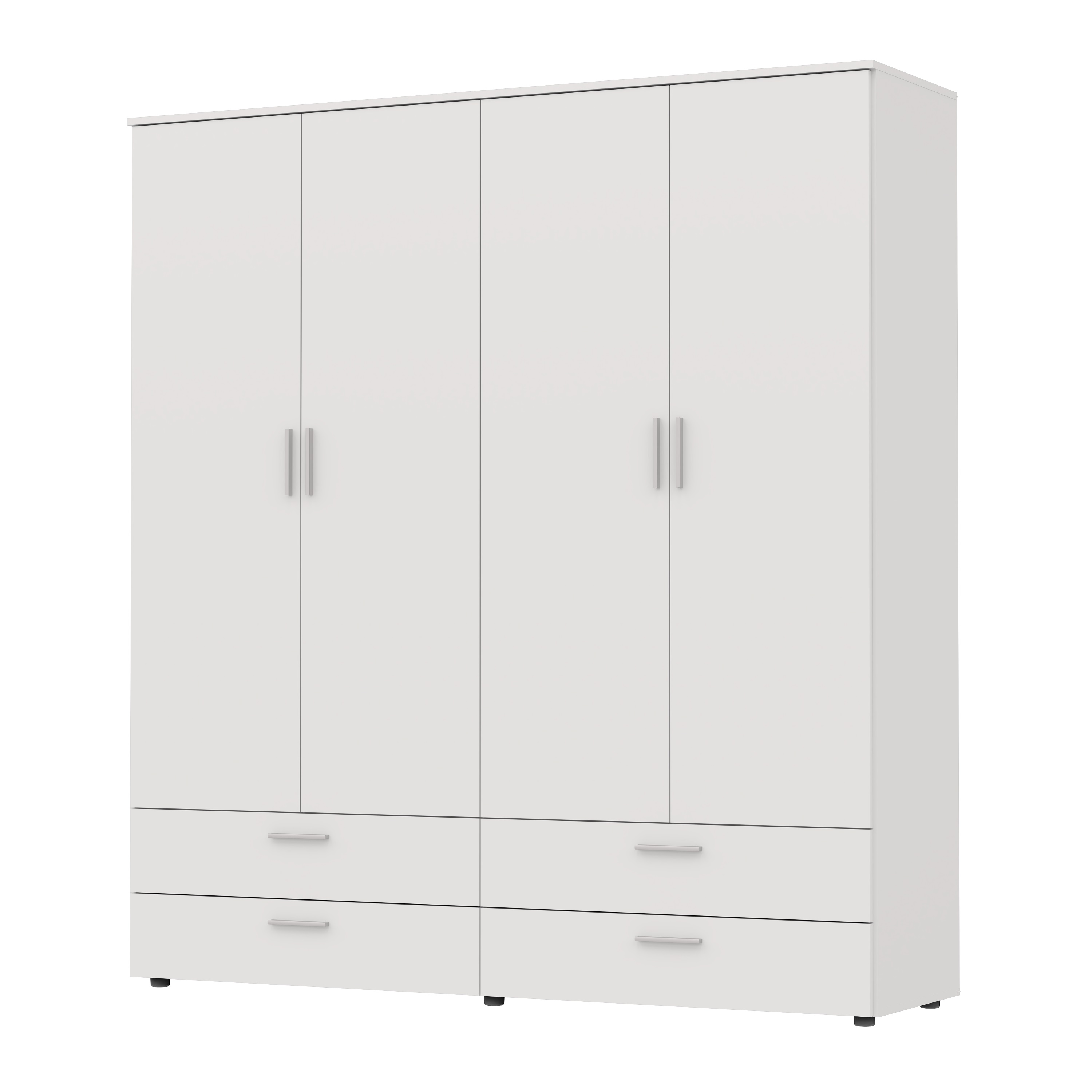 Шафа для одягу розпашна MEBLIBUD ШИК чотирьохдверна з 4-ма висувними ящиками 183.1х50х198.6см