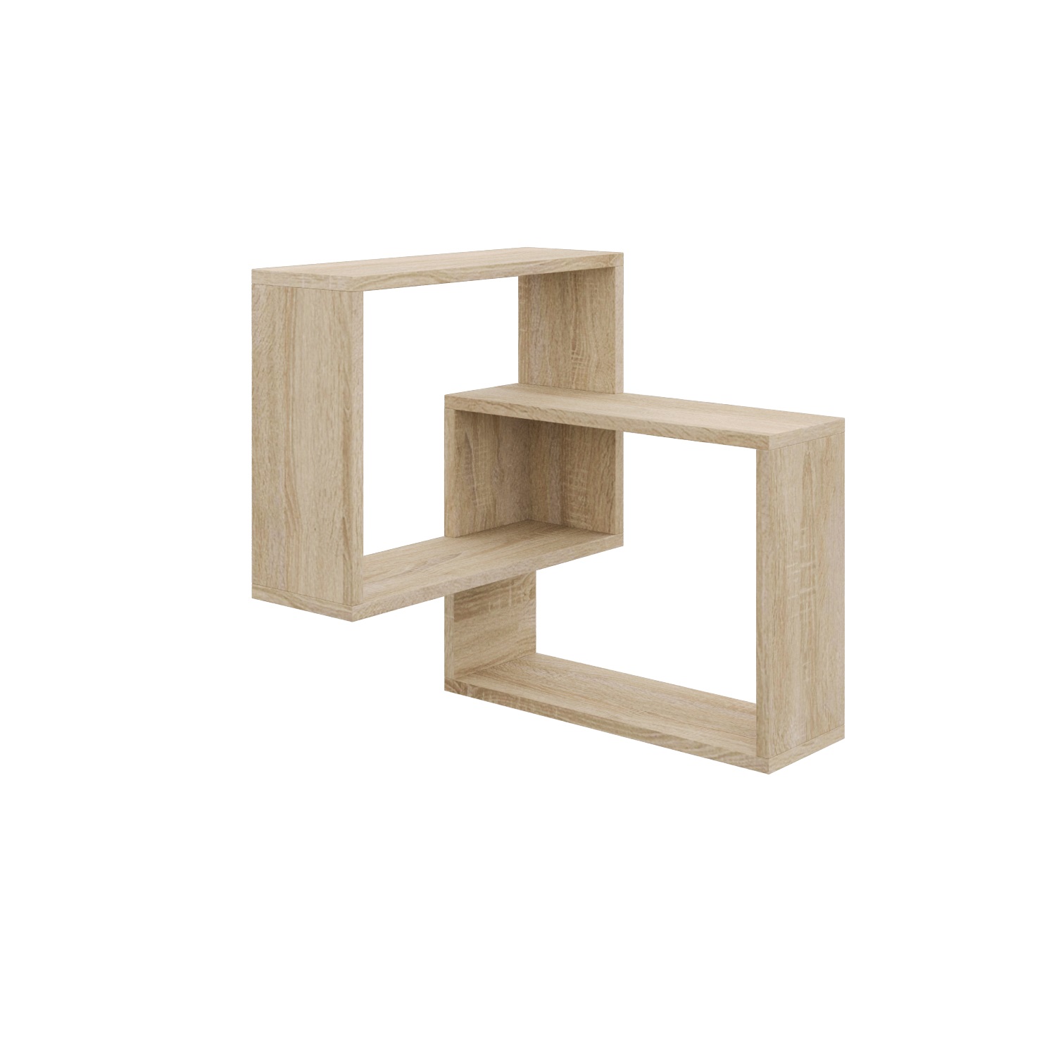 Полиця настінна кутова MEBLIBUD P-115 відкрита