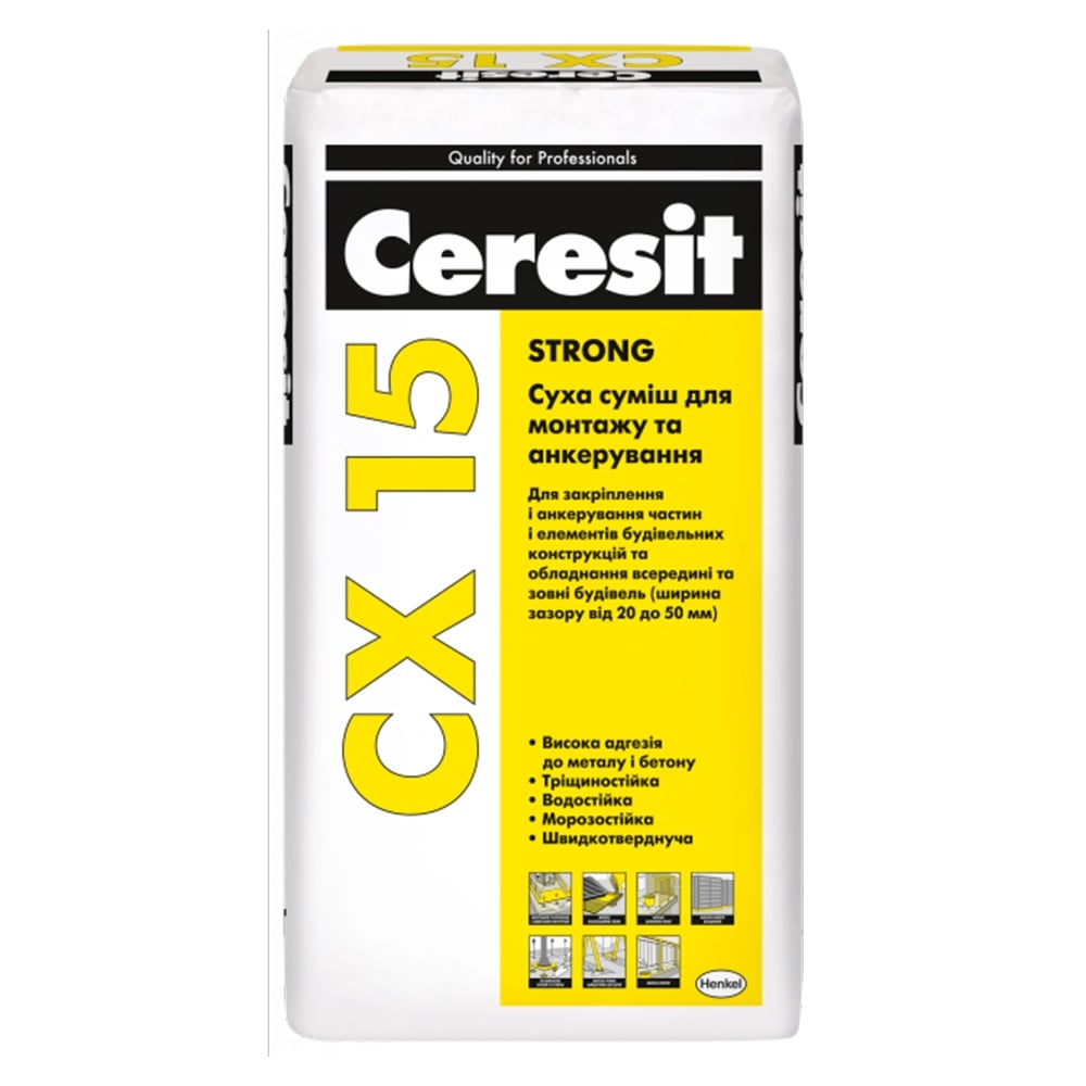 Ceresit CX 15 Анкерна суміш 25 кг