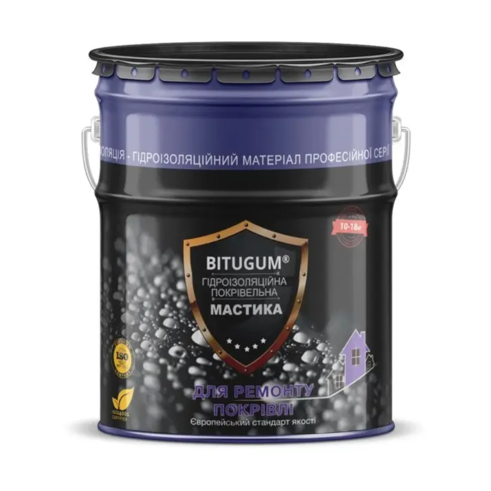 Мастика гідроізоляційна покрівельна BITUGUM