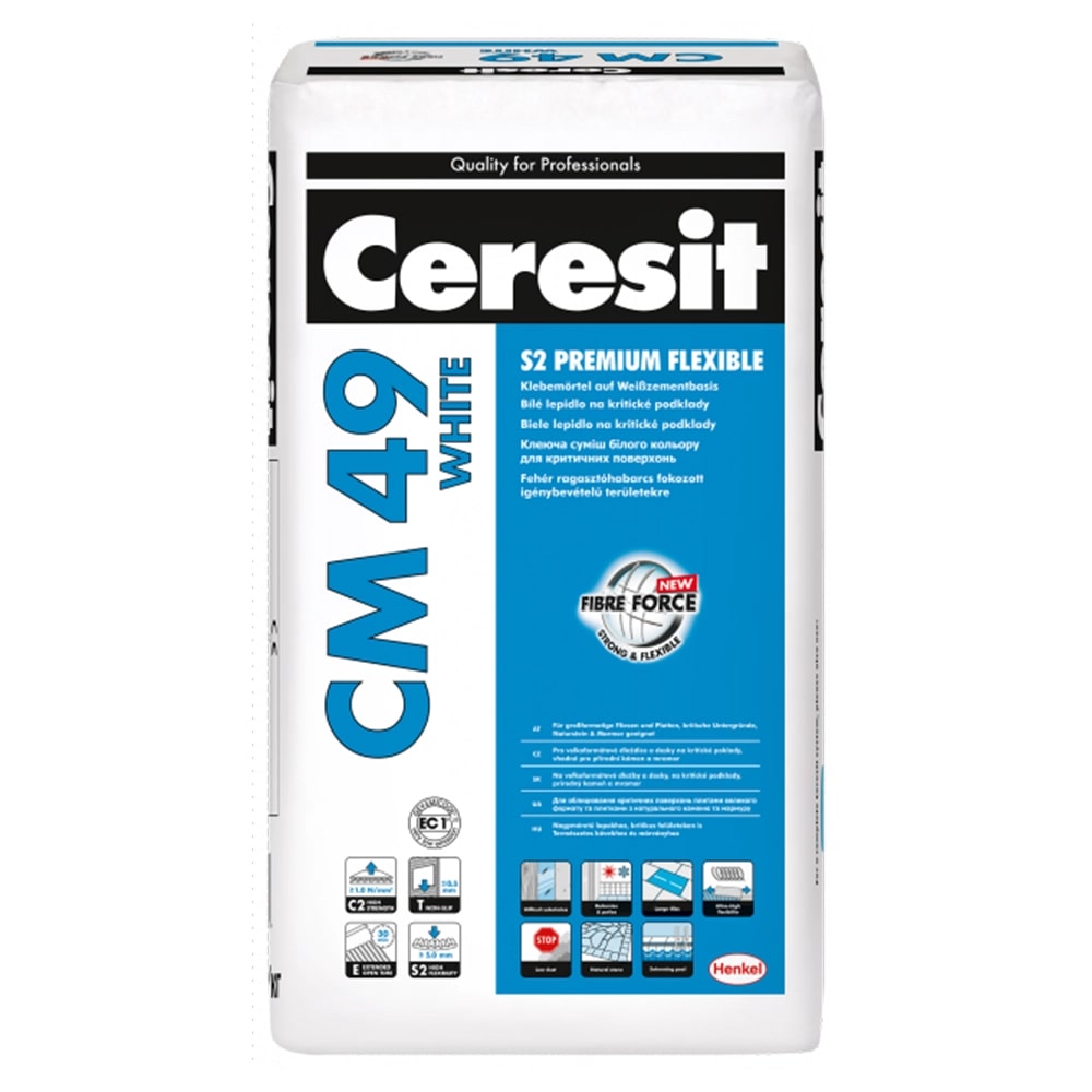 Ceresit CM-49 S2 Premium Flexible Високоеластичний клей для плитки, 20кг