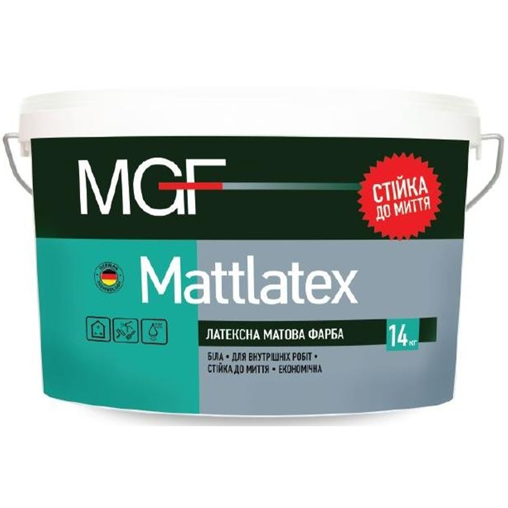MGF Фарба латексна Mattlatex M100, 14 кг