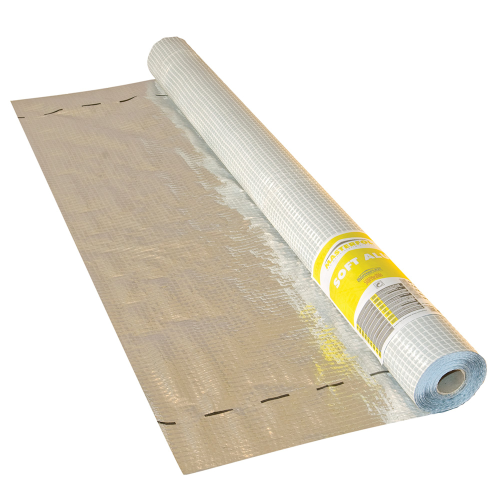 Пароізоляція тепловідбивна MASTERFOL SOFT ALU-E, 90г/м2  75м2