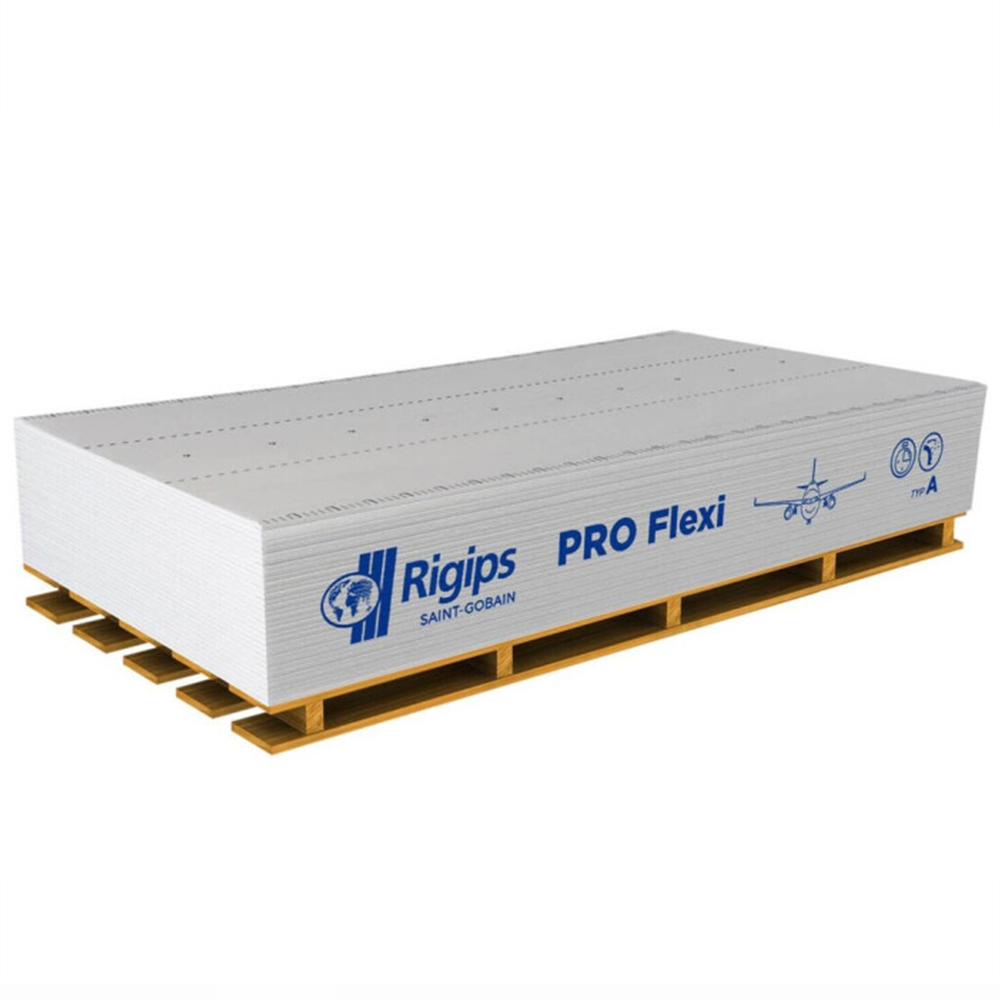 Гіпсокартон арочний RIGIPS PRO Flexi 6,5*1200*2600мм