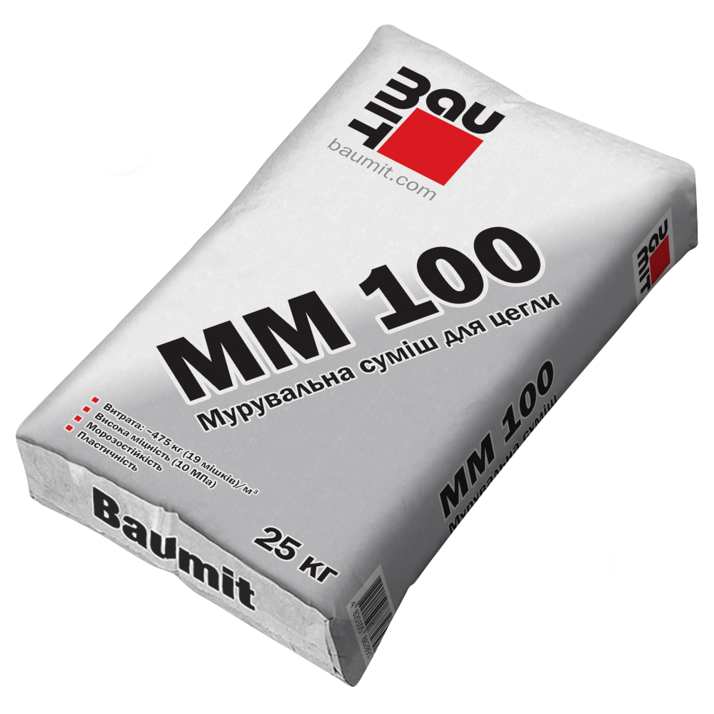 Мурувальна суміш для цегли Baumit MM 100