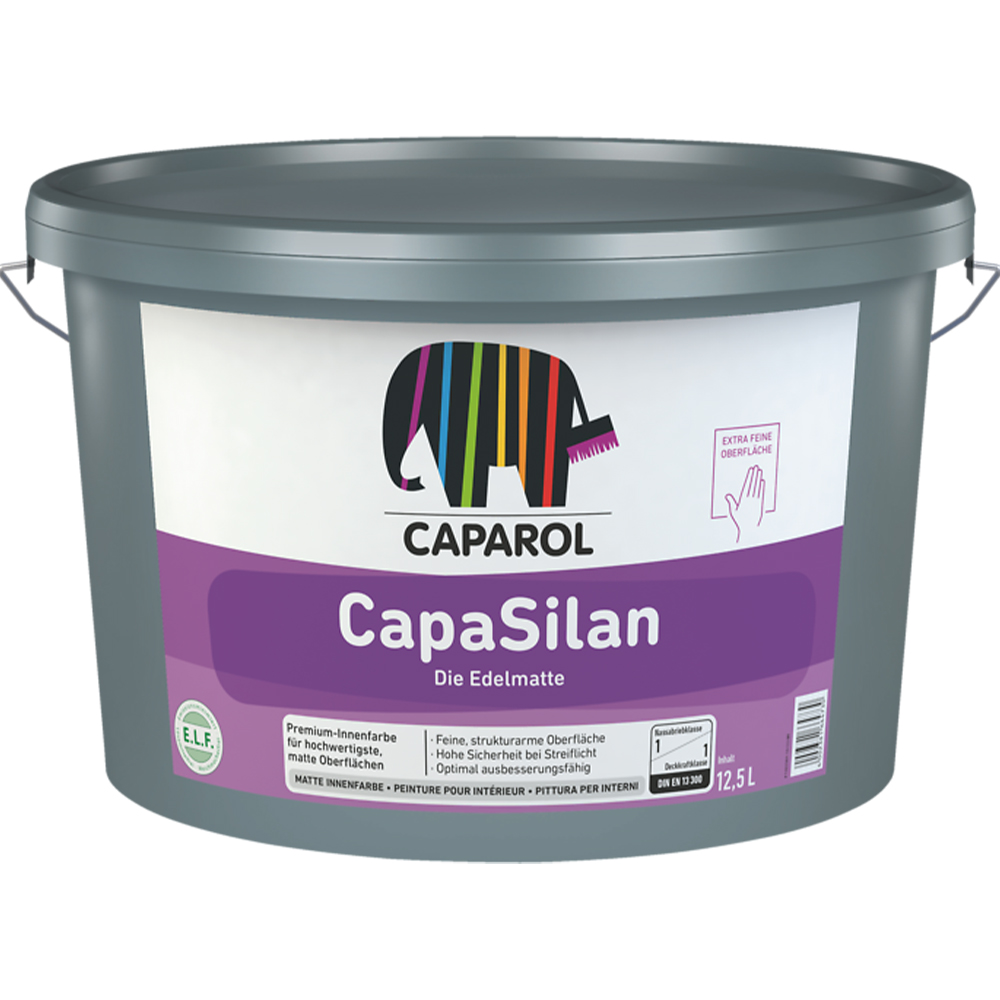 Фарба інтер'єрна акрилова глибоко-матова Caparol "CapaGreen Indeko-plus E.L.F. plus" Біла