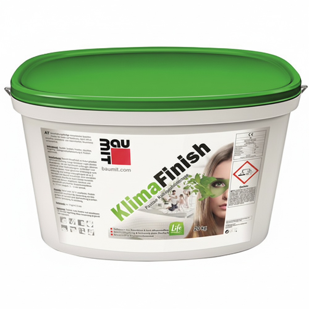 Baumit KlimaFinish - інтер'єрна вапняна шпаклівка 20кг