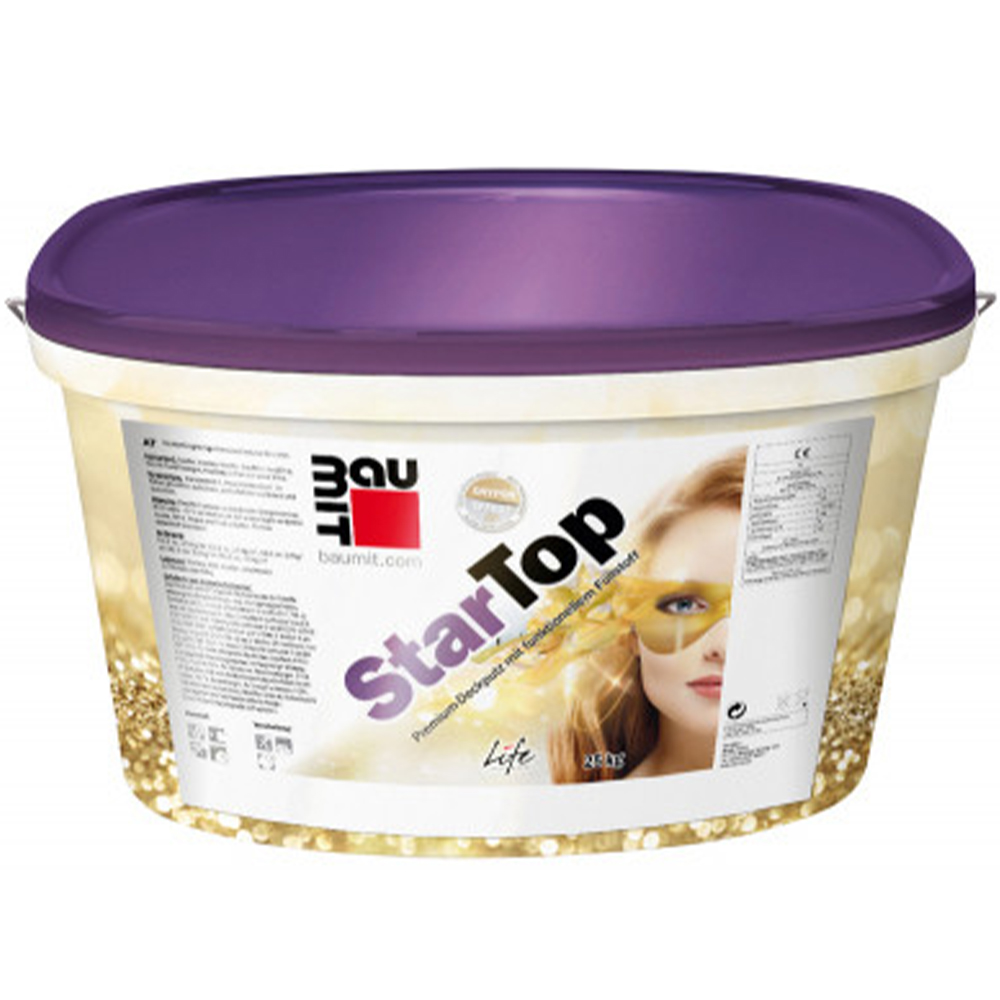 Baumit StarTop штукатурка силан-силоксанова 1.5K, 2.0К, 3.0К "баранчик", 25 кг