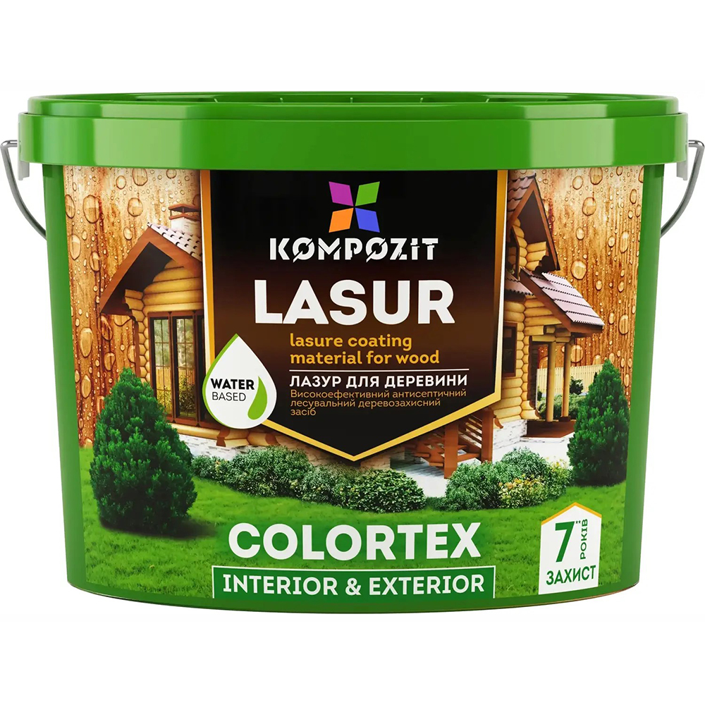 Лазур для деревини COLORTEX, Дуб, 10 л