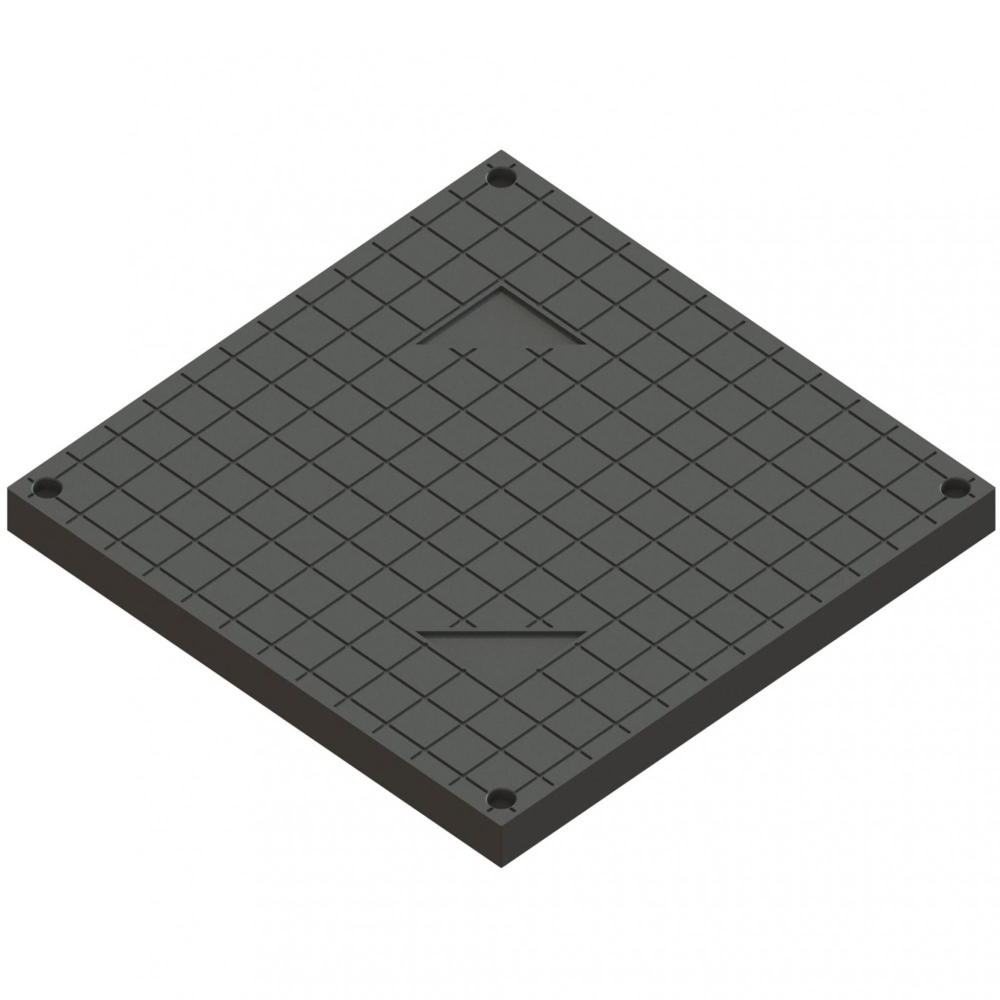 Крышка для водосборника Base 400х400 из пластика А15