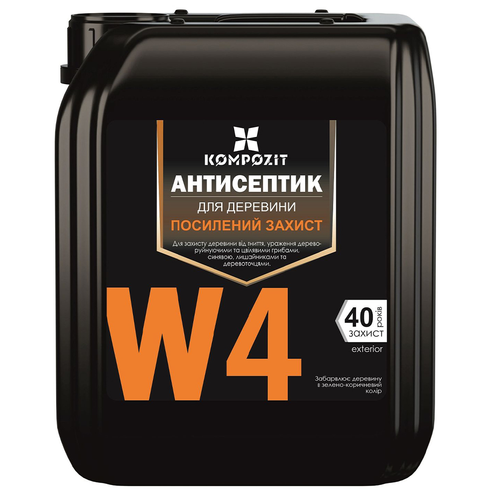 W4 Антисептик для посиленого захисту, 5 л