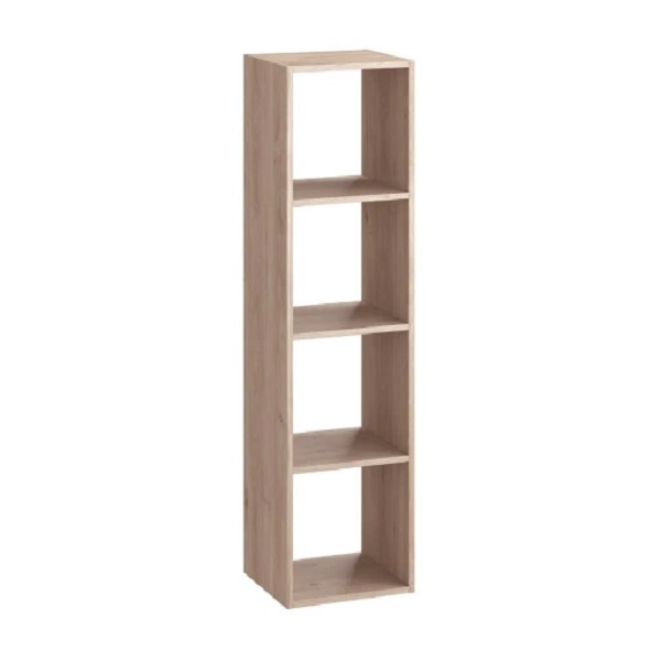 Стелаж настінно-підлоговий модульний MEBLIBUD KUB 4 секції