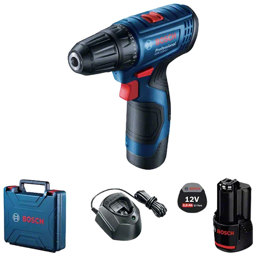Дриль-шурупокрут Li-Ion 12 В Bosch GSR 120 LI (2.0 Аh)
