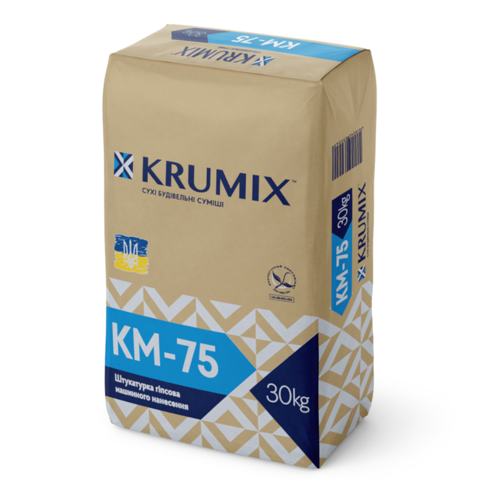 Штукатурка гіпсова Krumix КМ-75