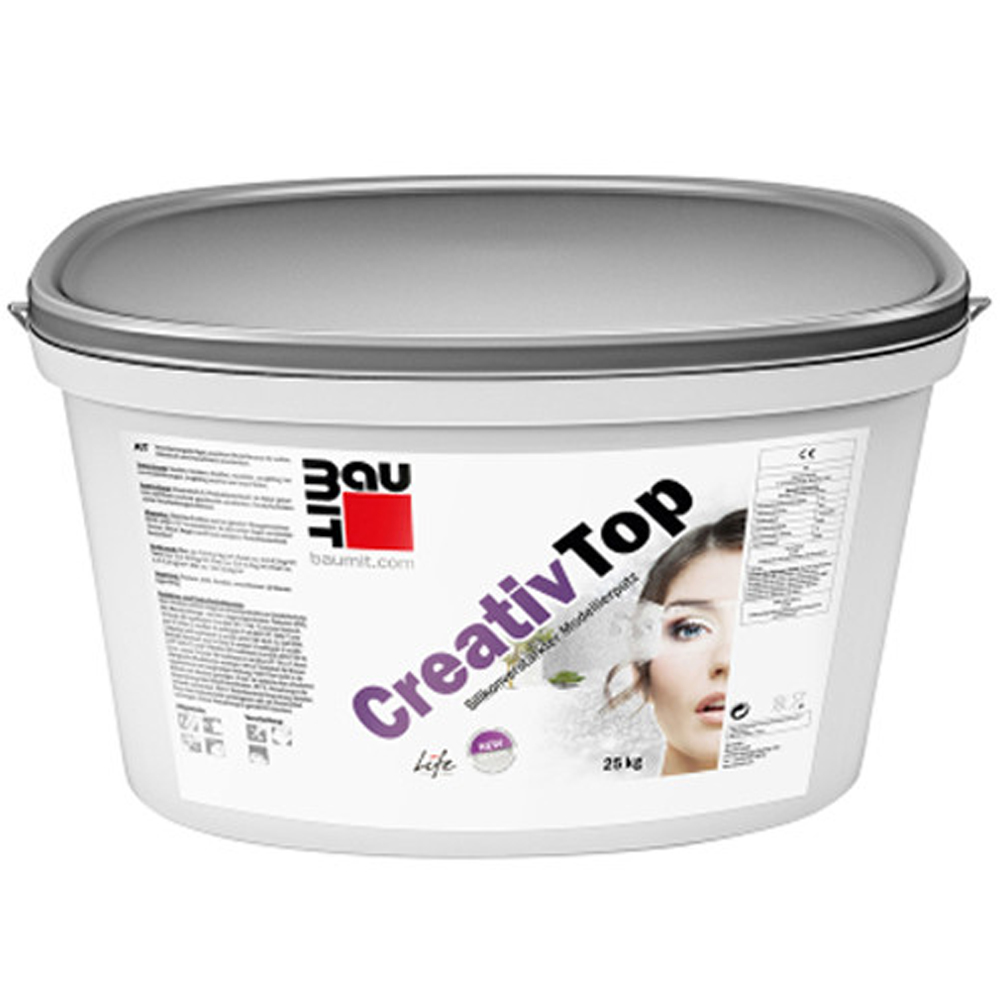 Baumit Creativ Top "Fine" штукатурка Бауміт КреатівТоп Файн / (зерно 1 мм) 25 кг