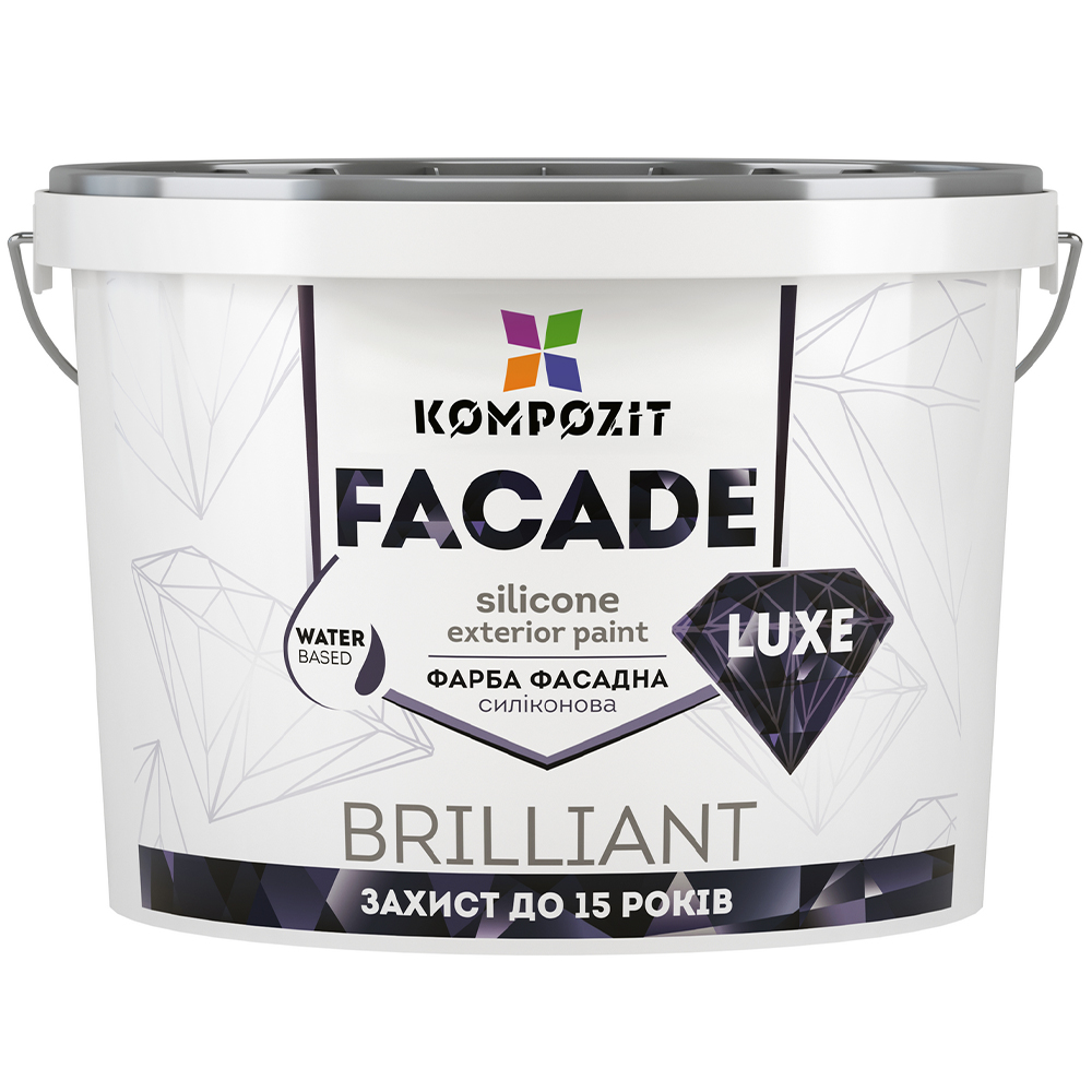 Фарба фасадна силіконова FACADE LUXE, 14 кг