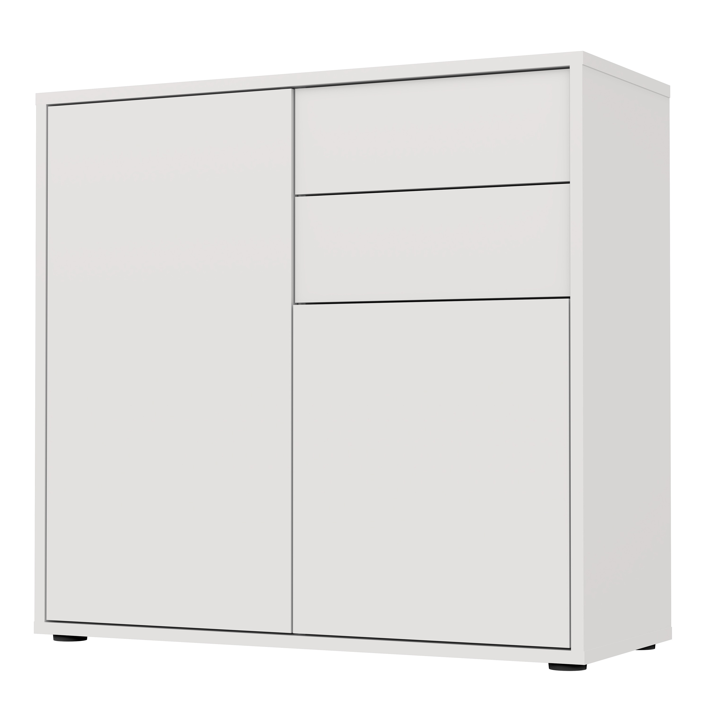 Комод підлоговий MEBLIBUD NICOLE з 2-ма шухлядами з 2-ма дверми 79X36X74см 