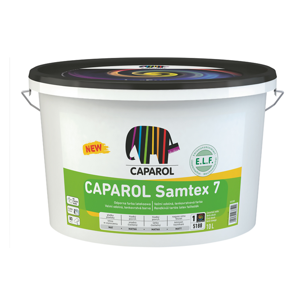 Фарба інтер'єрна латексна шовковисто-матова Caparol "Samtex 7 E.L.F."
